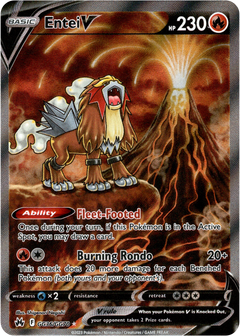 Entei V - GG36/GG70 - Crown Zenith - Holo - Card Cavern