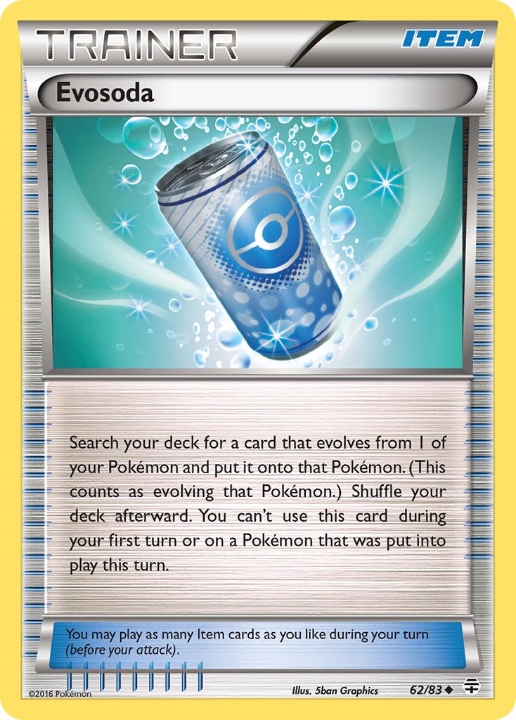 Evosoda - 62/83 - Generations - Card Cavern