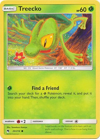Treecko - 20/214 - Lost Thunder - Card Cavern