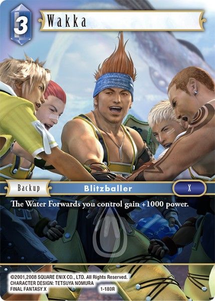 Wakka - 1-180R - Opus I - Card Cavern