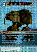 Lancer Unit - 8-044C - Opus VIII - Foil - Card Cavern