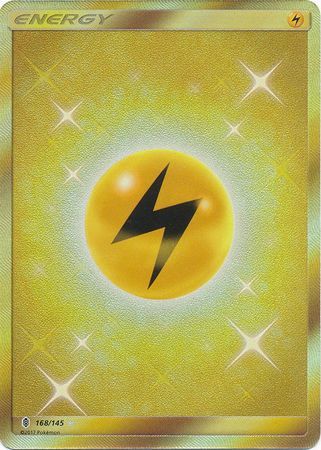 Lightning Energy Secret Rare - 168/145 - Guardians Rising - Card Cavern