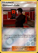 Giovanni's Exile - 174/214 - Unbroken Bonds - Reverse Holo - Card Cavern