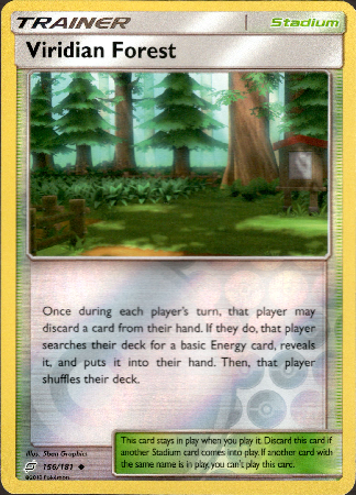 Viridian Forest - 156/181 - Team Up - Reverse Holo - Card Cavern