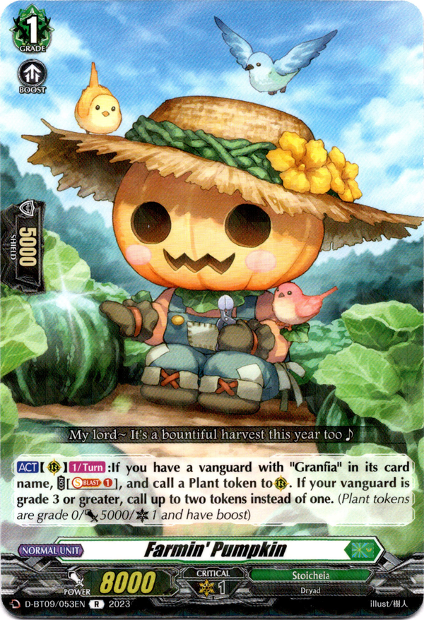 Farmin' Pumpkin - D-BT09/053EN - Dragontree Invasion - Card Cavern