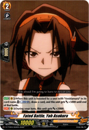 Fated Battle, Yoh Asakura - D-TTD03/002EN - Shaman King - Card Cavern