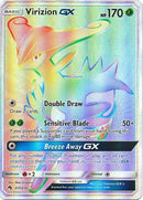Virizion GX Hyper Rare - 217/214 - Lost Thunder - Holo - Card Cavern