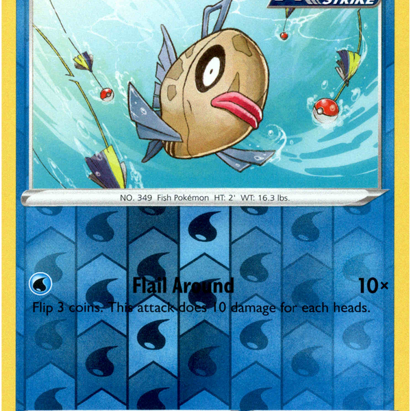 feebas pokemon card value Feebas 038/189 Reverse Holo - DAA
