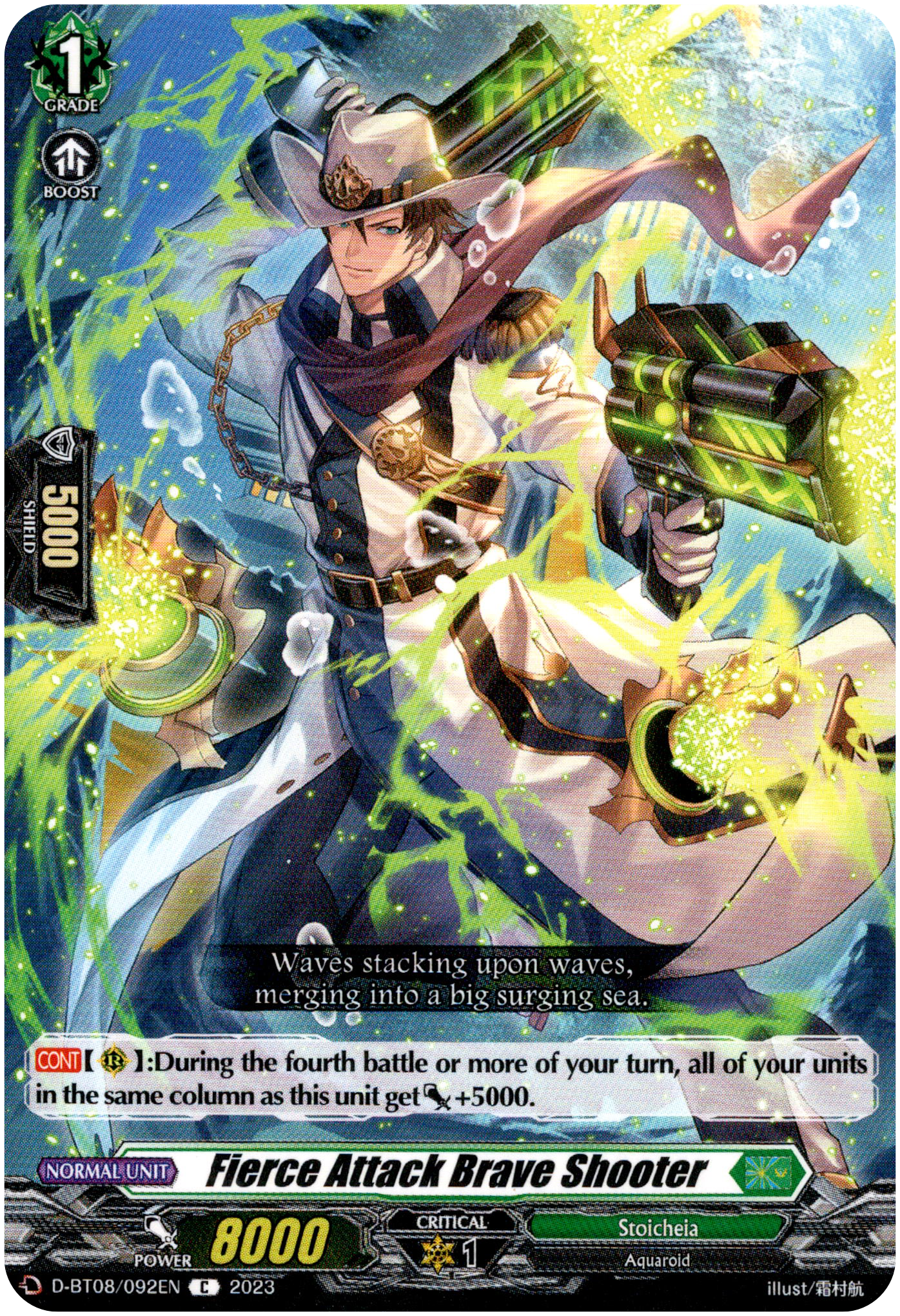 Fierce Attack Brave Shooter - D-BT08/092EN - Minerva Rising - Card Cavern