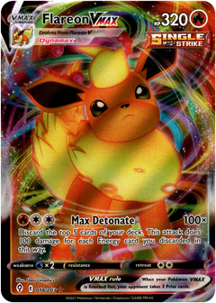 Flareon VMAX - 018/203 - Evolving Skies - Holo - Card Cavern
