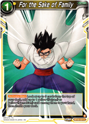 For the Sake of Family - BT18-121 - Dawn of the Z-Legends - Card Cavern