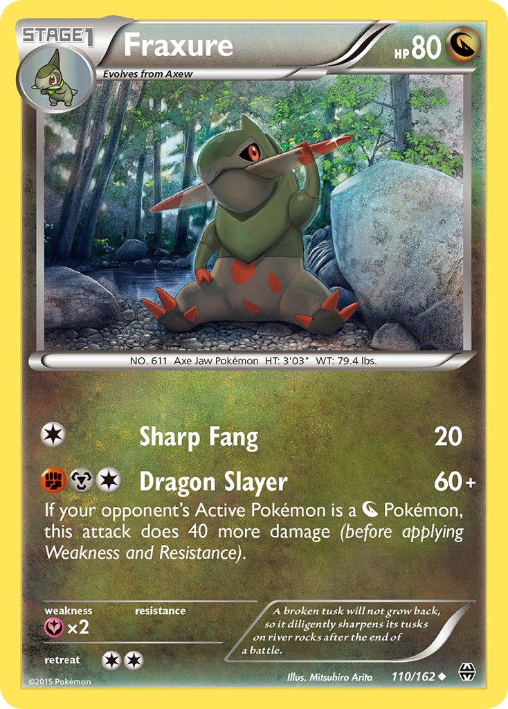 Fraxure - 110/162 - BREAKthrough - Card Cavern