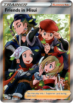 Friends in Hisui Full Art - 148/159 - Crown Zenith - Holo - Card Cavern