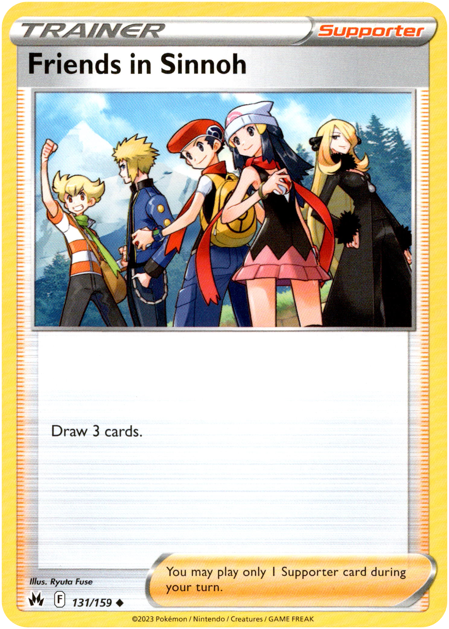 Friends in Sinnoh - 131/159 - Crown Zenith - Card Cavern