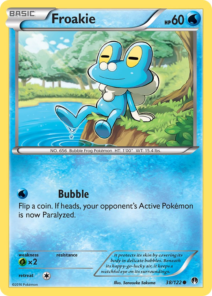 Froakie - 38/122 - BREAKpoint - Card Cavern