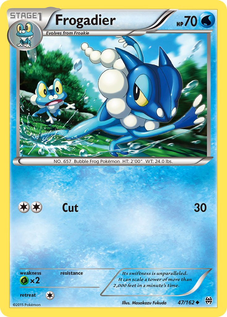 Frogadier - 47/162 - BREAKthrough - Card Cavern