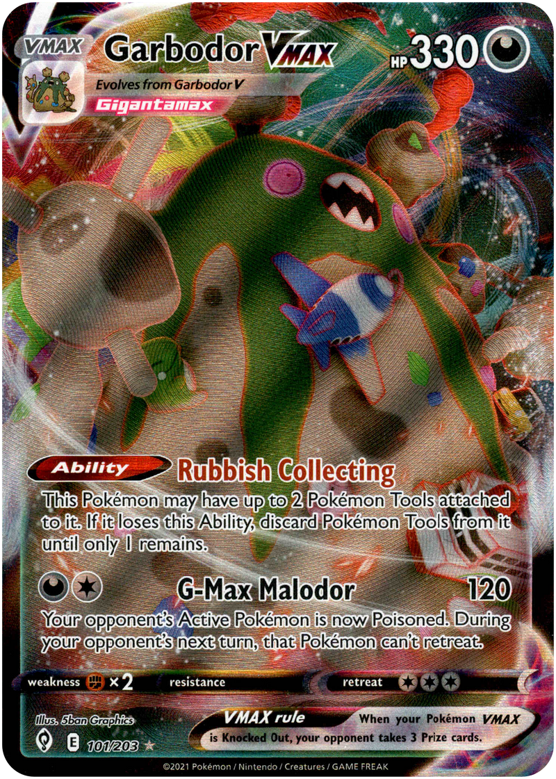 Garbodor VMAX - Evolving Skies (Ultra Rare) [EVS-101]