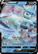 Glaceon V - 038/159 - Crown Zenith - Holo - Card Cavern