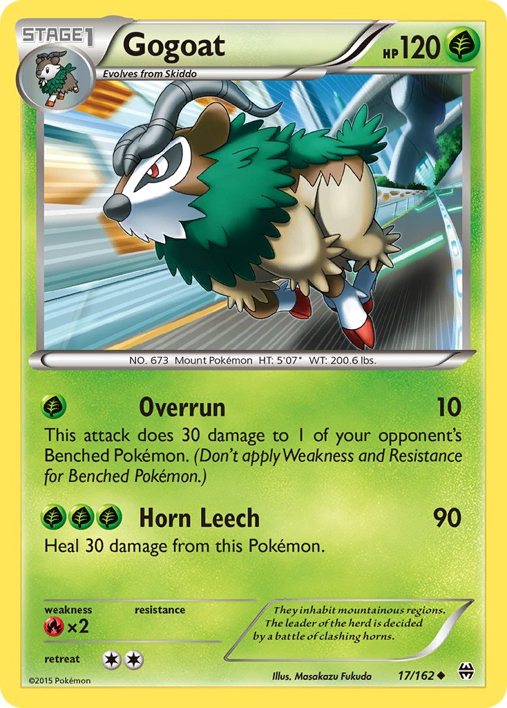 Gogoat - 17/162 - BREAKthrough - Card Cavern