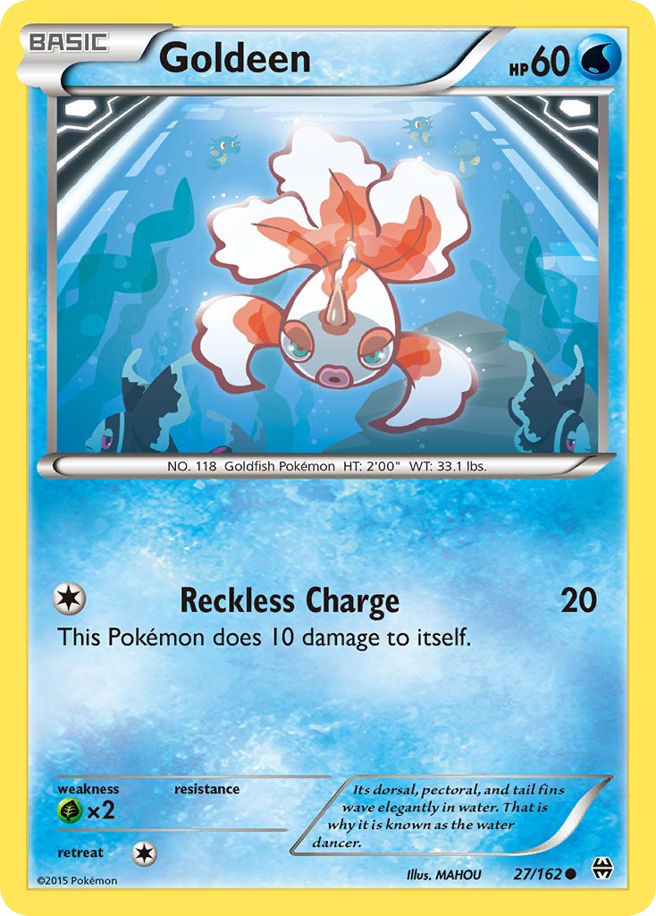 Goldeen - 27/162 - BREAKthrough - Card Cavern