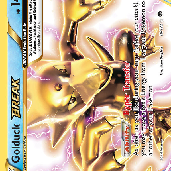 Golduck BREAK - 18/122 - BREAKpoint Card Cavern Trading Cards, LLC Golduck BREAK - 18/122 - BREAKpoint Card Cavern Trading Cards, LLC