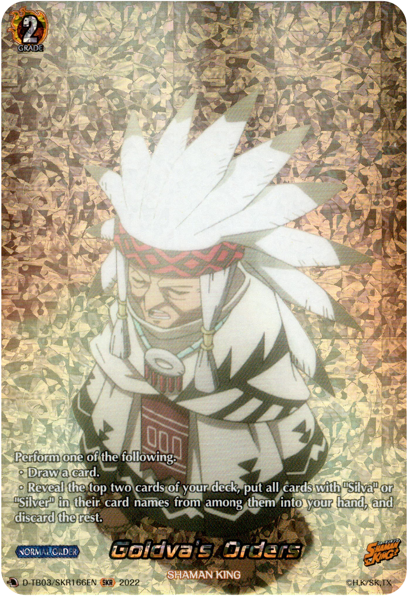 Goldva's Orders - D-TB03/SKR166EN - Shaman King - Card Cavern