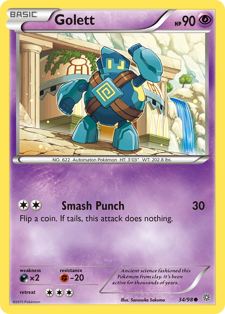 Golett - 34/98 - Ancient Origins - Card Cavern
