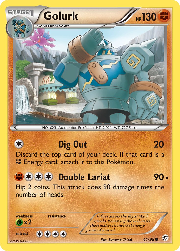 Golurk - 41/98 - Ancient Origins - Card Cavern