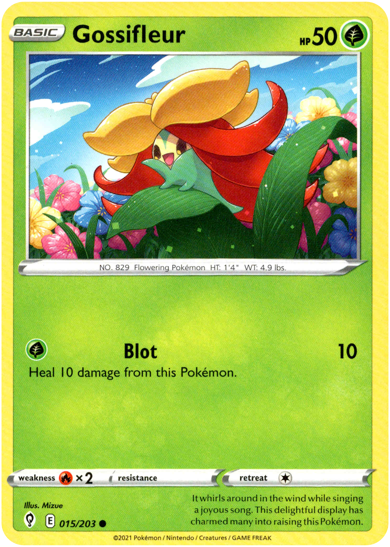 Gossifleur - 015/203 - Evolving Skies - Card Cavern