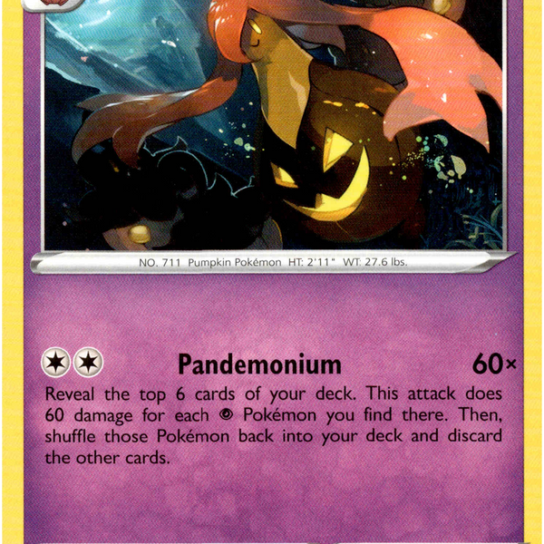 gourgeist pokemon card Gourgeist - 077/203