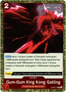 Gum-Gum King Kong Gatling - OP06-018R - Wings of the Captain - Foil - Card Cavern