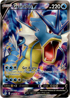 Gyarados V Full Art - 171/203 - Evolving Skies - Holo - Card Cavern