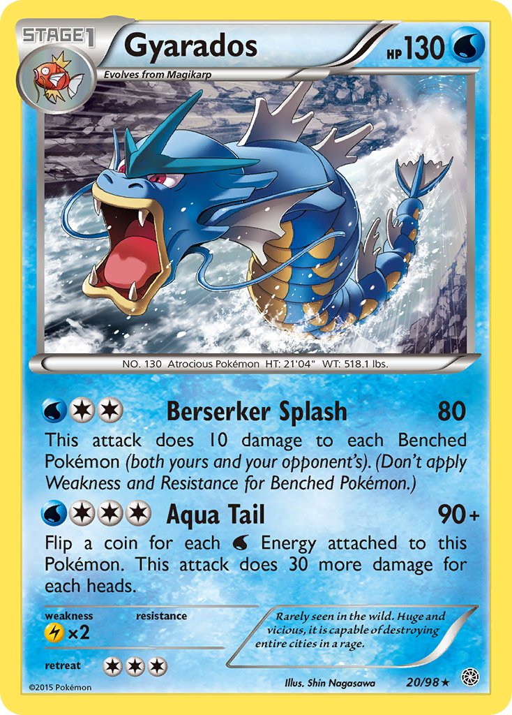 Gyarados - 20/98 - Ancient Origins - Card Cavern