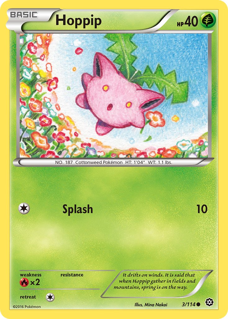Hoppip - 3/114 - Steam Siege - Card Cavern