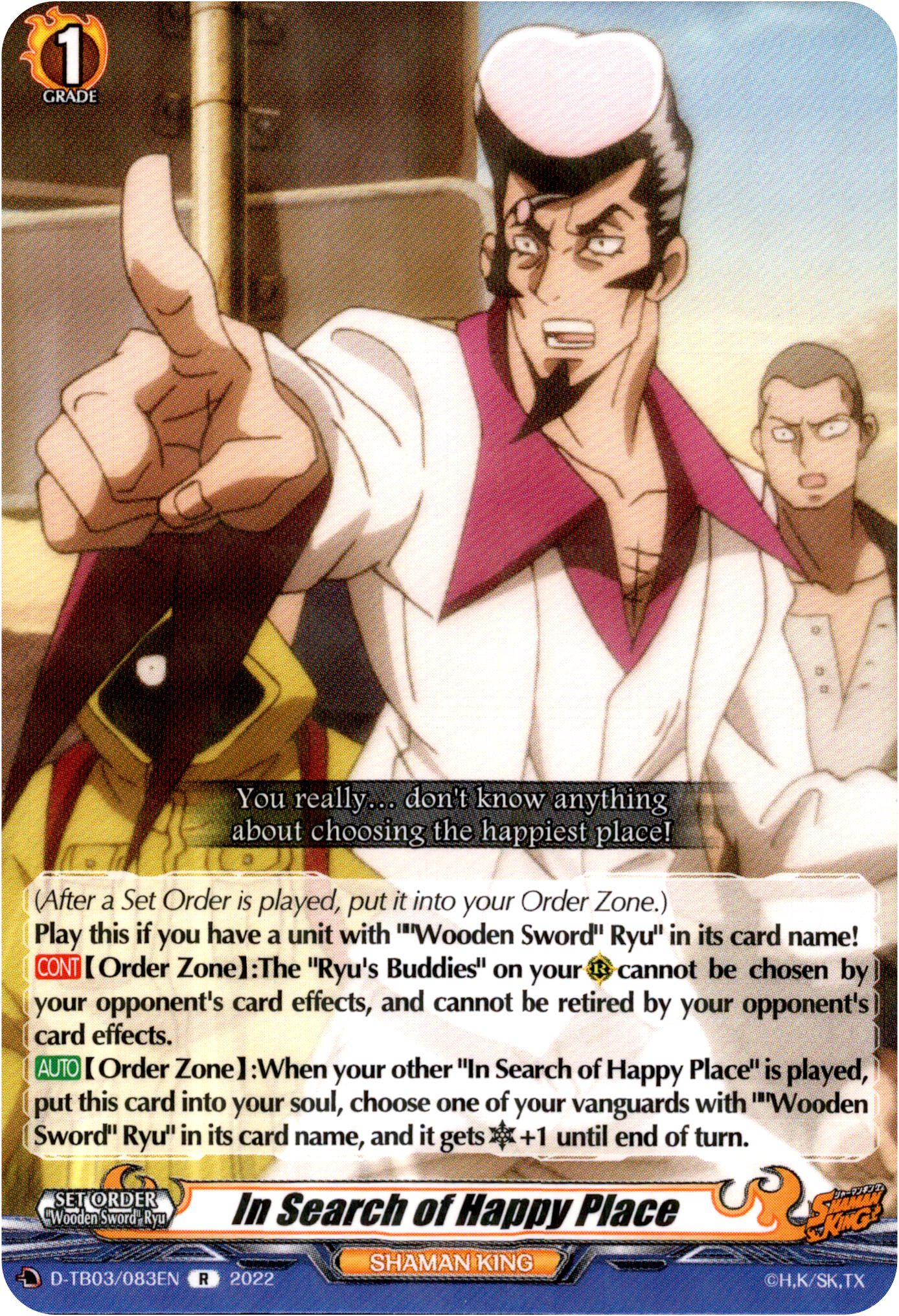 In Search of Happy Place - D-TB03/083EN - Shaman King - Card Cavern
