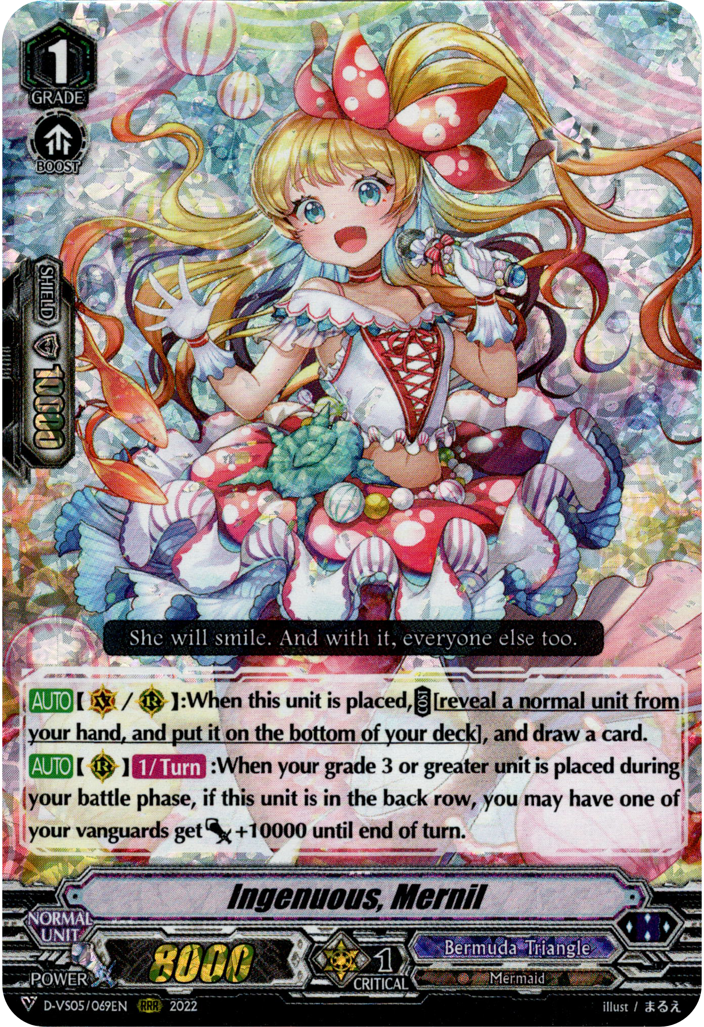 Ingenuous, Mernil - D-VS05/069EN - V Clan Collection Vol.5 - Foil - Card Cavern