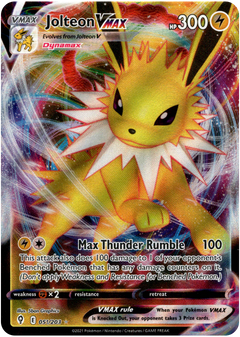 Jolteon VMAX - 051/203 - Evolving Skies - Holo - Card Cavern