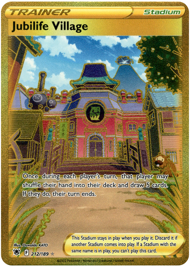 Jubilife Village Secret Rare - 212/189 - Astral Radiance
