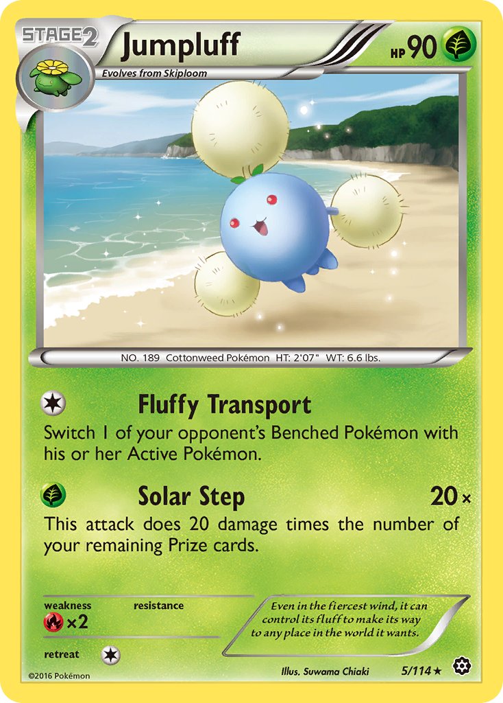 Jumpluff - 5/114 - Steam Siege - Card Cavern