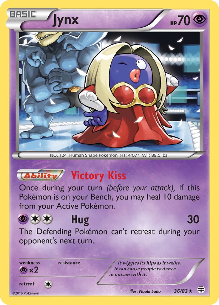 Jynx - 36/83 - Generations - Card Cavern