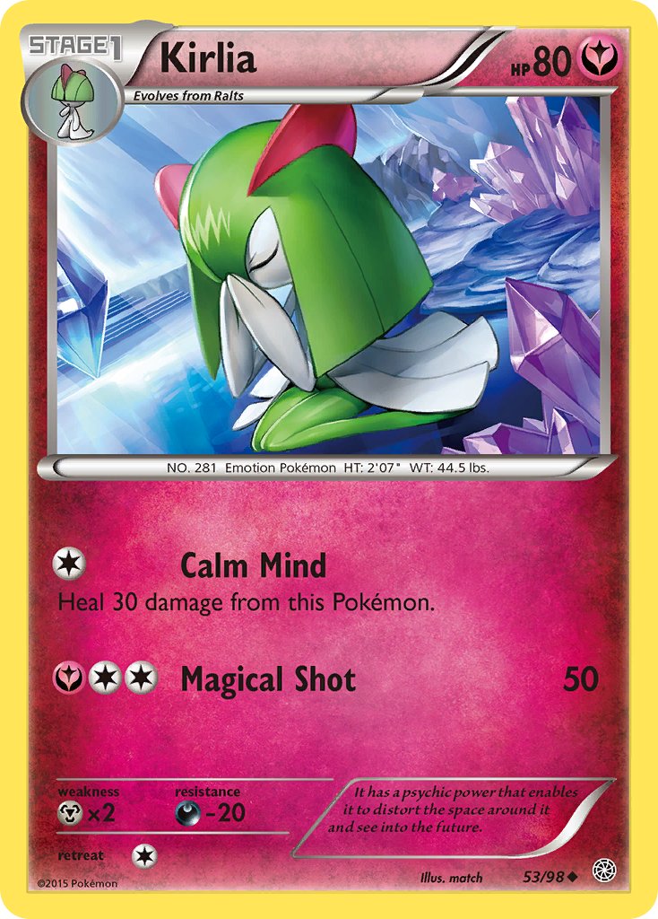 Kirlia - 53/98 - Ancient Origins - Card Cavern