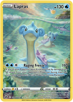 Lapras - GG05/GG70 - Crown Zenith - Holo - Card Cavern