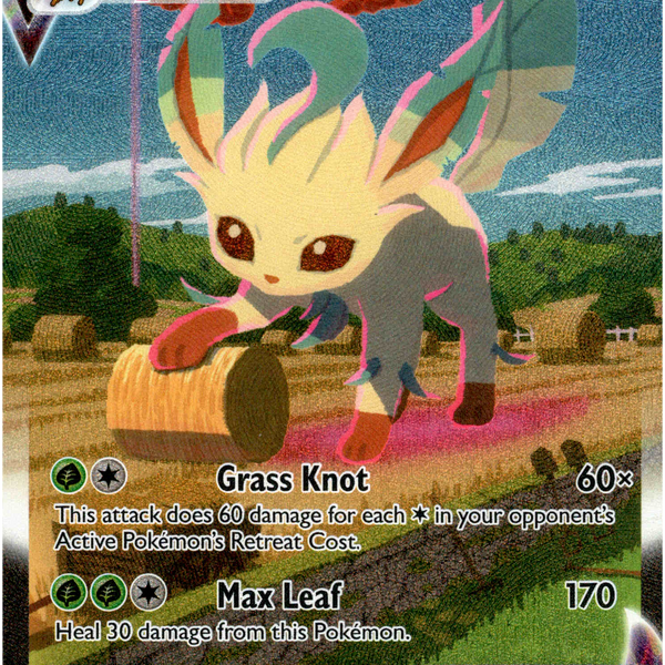 Leafeon VMAX Alternate Art Secret Rare - 205/203 - Evolving Skies - Ho Card Cavern Trading Cards, LLC Leafeon VMAX Alternate Art Secret Rare - 205/203 - Evolving Skies - Ho Card Cavern Trading Cards, LLC