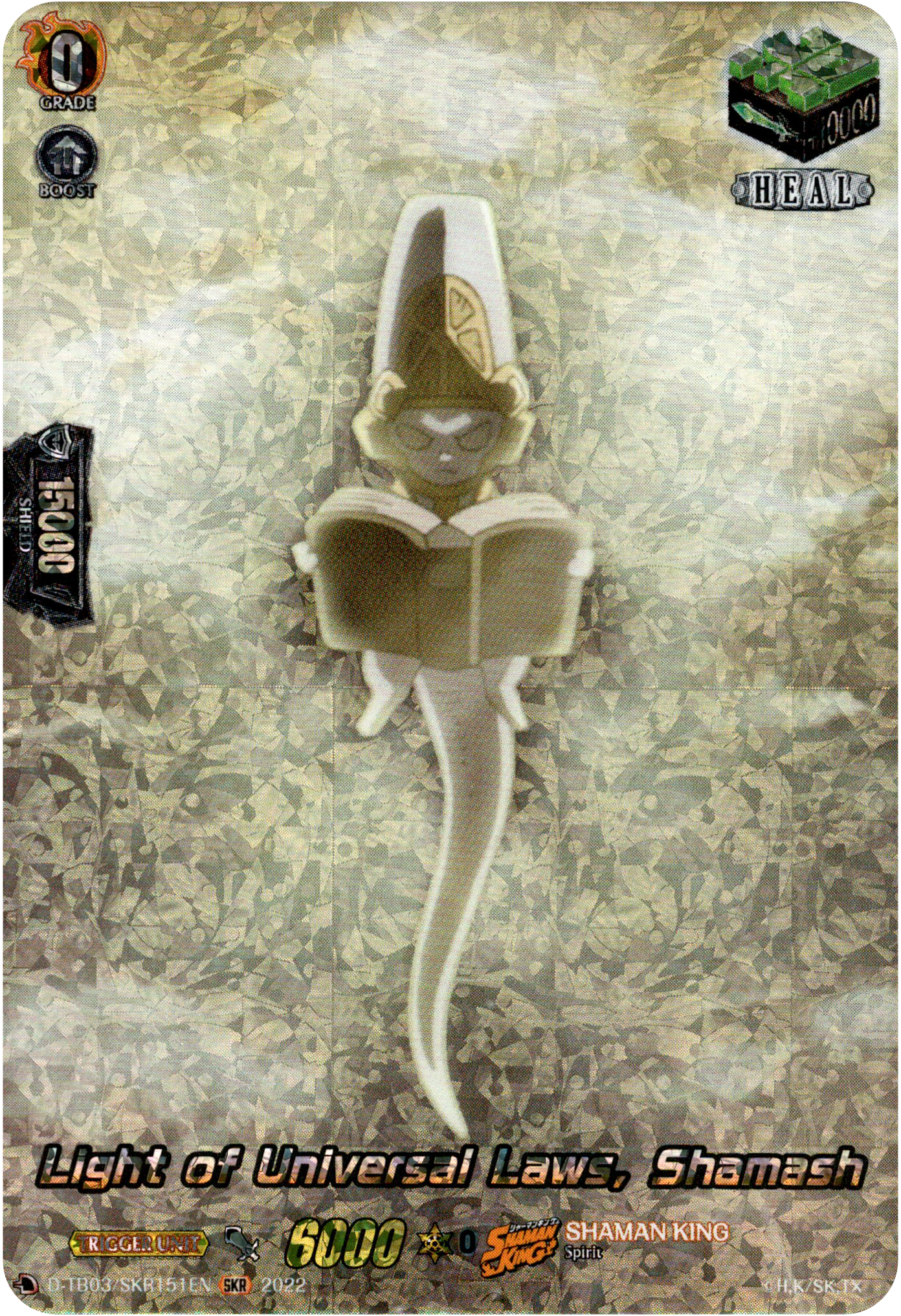Light of Universal Laws, Shamash - D-TB03/SKR151EN - Shaman King - Card Cavern