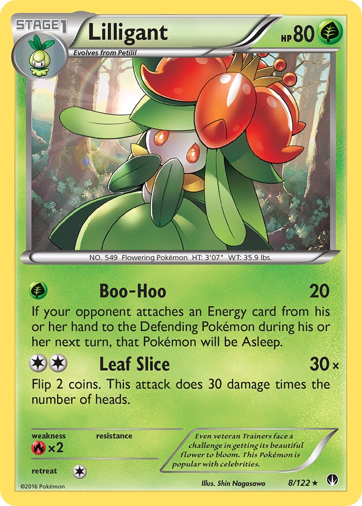 Lilligant - 8/122 - BREAKpoint - Card Cavern