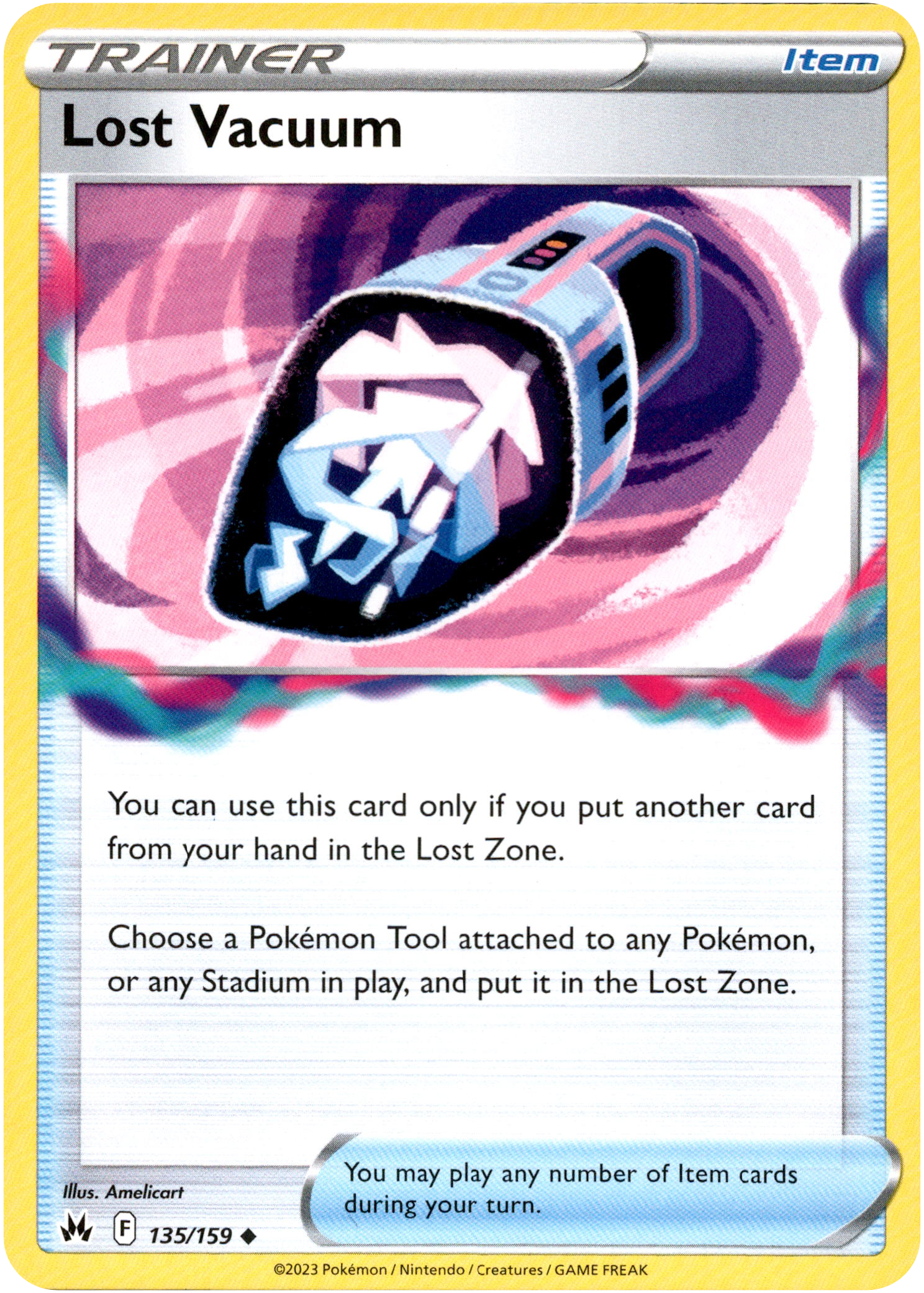 Lost Vacuum - 135/159 - Crown Zenith - Card Cavern