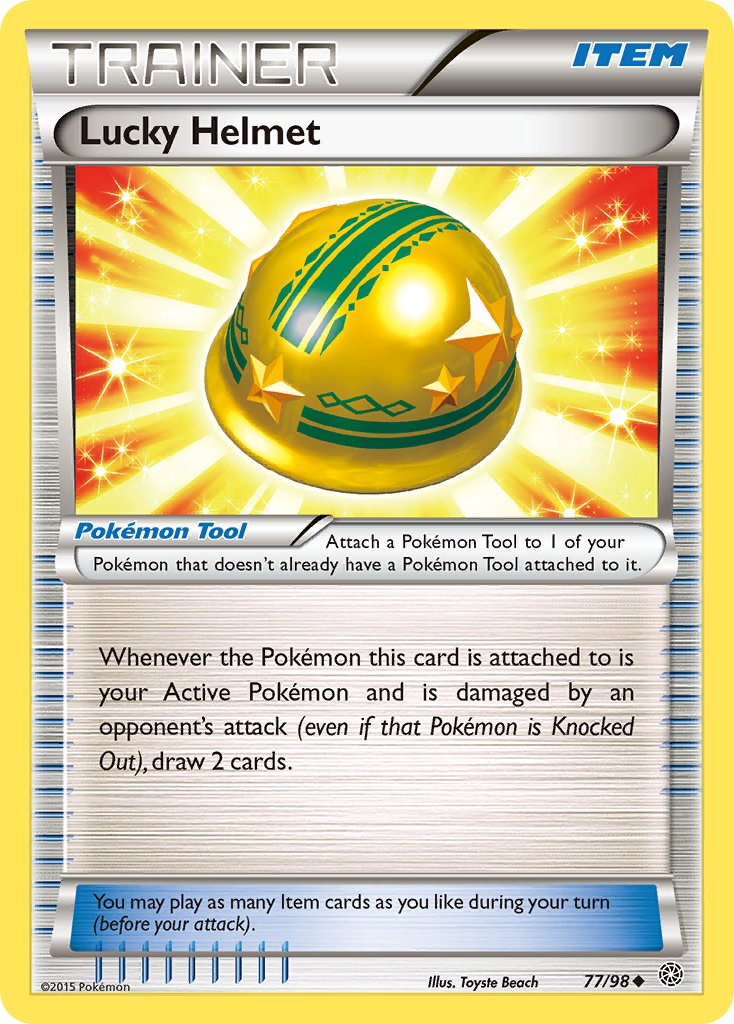 Lucky Helmet - 77/98 - Ancient Origins - Card Cavern