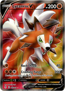 Lycanroc V Full Art - 187/203 - Evolving Skies - Holo - Card Cavern