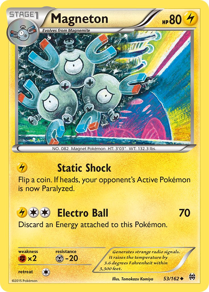 Magneton - 53/162 - BREAKthrough - Card Cavern