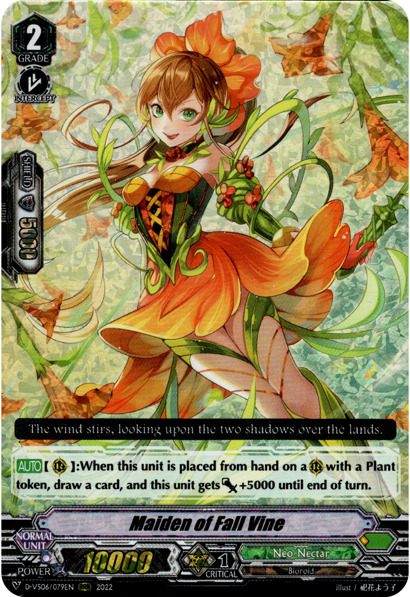 Maiden of Fall Vine - D-VS06/079EN - V Clan Collection Vol.6 - Foil - Card Cavern